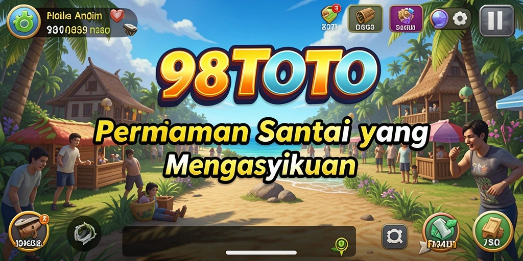Screenshot gameplay <strong>98TOTO</strong> menampilkan keseruan permainan santai.