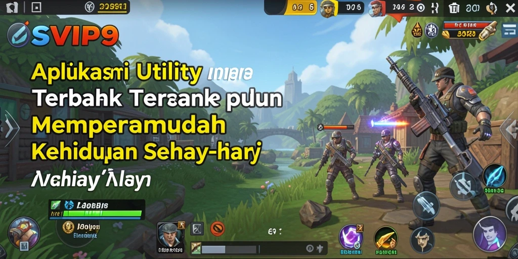 Tampilan antarmuka SVIP9 yang sederhana dan intuitif untuk pengguna.